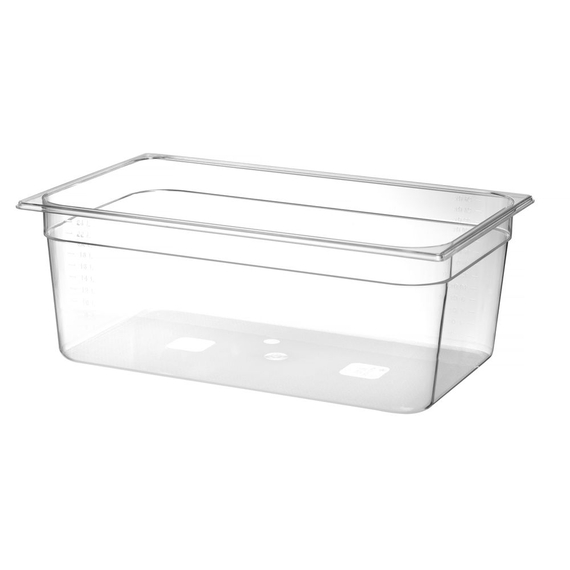 Hendi Gastronorm-Behälter 1/1, Profi Line, GN 1/1, 24L, Transparent, 530x325x(H)200mm 1 Hendi Gastronorm-Behälter 1/1, Profi Line, GN 1/1, 24L, Transparent, 530x325x(H)200mm