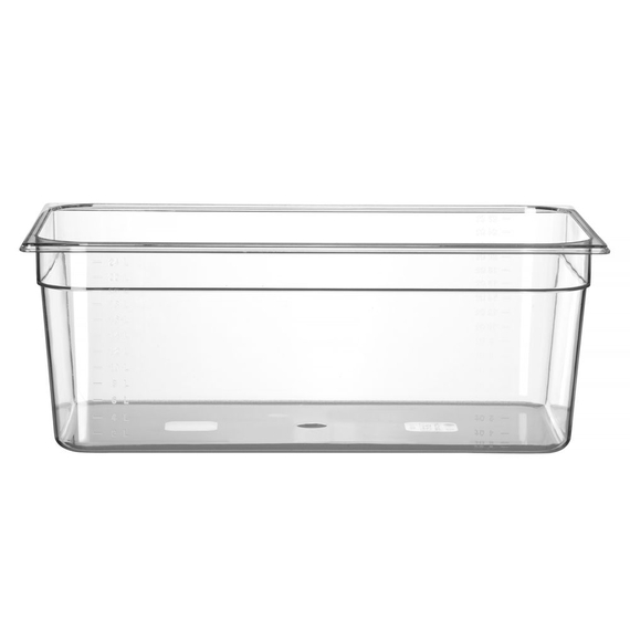 Hendi Gastronorm-Behälter 1/1, Profi Line, GN 1/1, 24L, Transparent, 530x325x(H)200mm Hendi Gastronorm-Behälter 1/1, Profi Line, GN 1/1, 24L, Transparent, 530x325x(H)200mm