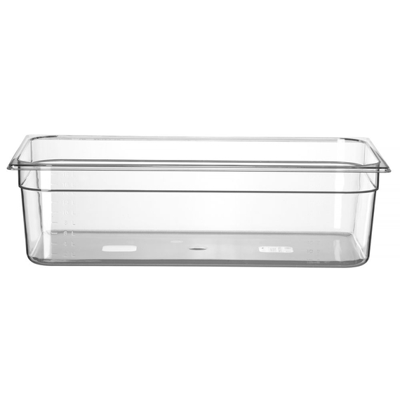 Hendi Gastronorm-Behälter 1/1, Profi Line, GN 1/1, 21L, Transparent, 530x325x(H)150mm Hendi Gastronorm-Behälter 1/1, Profi Line, GN 1/1, 21L, Transparent, 530x325x(H)150mm