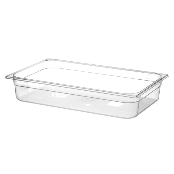 Hendi Gastronorm-Behälter 1/1, Profi Line, GN 1/1, 14L, Transparent, 530x325x(H)100mm 1 Hendi Gastronorm-Behälter 1/1, Profi Line, GN 1/1, 14L, Transparent, 530x325x(H)100mm