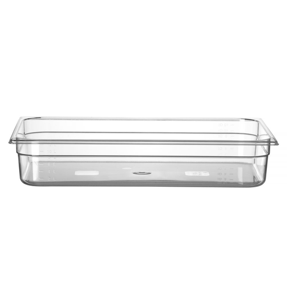 Hendi Gastronorm-Behälter 1/1, Profi Line, GN 1/1, 14L, Transparent, 530x325x(H)100mm Hendi Gastronorm-Behälter 1/1, Profi Line, GN 1/1, 14L, Transparent, 530x325x(H)100mm