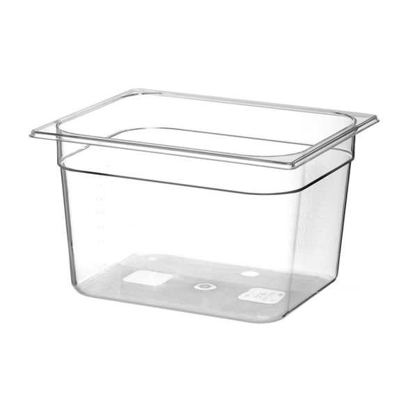 Hendi Gastronorm-Behälter 1/2, Profi Line, GN 1/2, 12,5L, Transparent, 325x265x(H)200mm 1 Hendi Gastronorm-Behälter 1/2, Profi Line, GN 1/2, 12,5L, Transparent, 325x265x(H)200mm