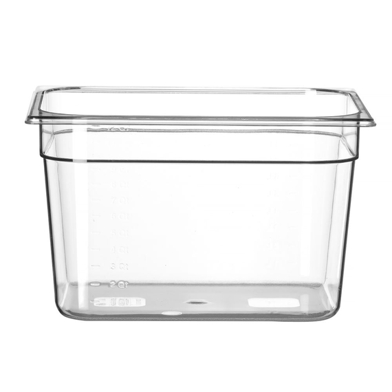Hendi Gastronorm-Behälter 1/2, Profi Line, GN 1/2, 12,5L, Transparent, 325x265x(H)200mm Hendi Gastronorm-Behälter 1/2, Profi Line, GN 1/2, 12,5L, Transparent, 325x265x(H)200mm