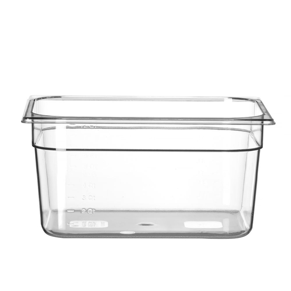 Hendi Gastronorm-Behälter 1/2, Profi Line, GN 1/2, 9,5L, Transparent, 325x265x(H)150mm Hendi Gastronorm-Behälter 1/2, Profi Line, GN 1/2, 9,5L, Transparent, 325x265x(H)150mm