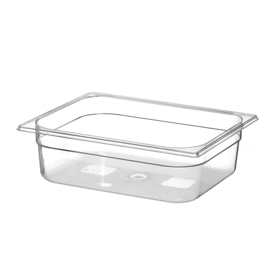 Hendi Gastronorm-Behälter 1/2, Profi Line, GN 1/2, 6,5L, Transparent, 325x265x(H)100mm 1 Hendi Gastronorm-Behälter 1/2, Profi Line, GN 1/2, 6,5L, Transparent, 325x265x(H)100mm