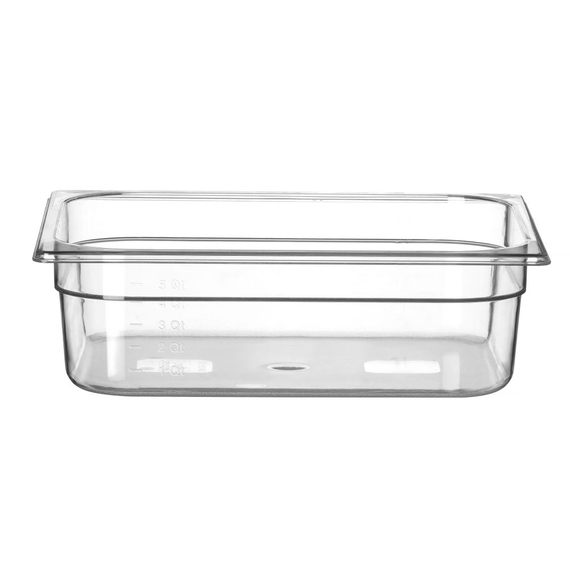 Hendi Gastronorm-Behälter 1/2, Profi Line, GN 1/2, 6,5L, Transparent, 325x265x(H)100mm Hendi Gastronorm-Behälter 1/2, Profi Line, GN 1/2, 6,5L, Transparent, 325x265x(H)100mm
