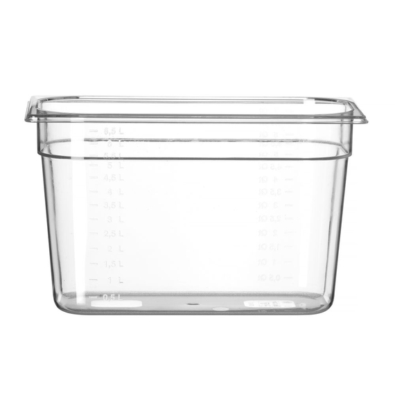 Hendi Gastronorm-Behälter 1/3, Profi Line, GN 1/3, 7,8L, Transparent, 325x176x(H)200mm Hendi Gastronorm-Behälter 1/3, Profi Line, GN 1/3, 7,8L, Transparent, 325x176x(H)200mm