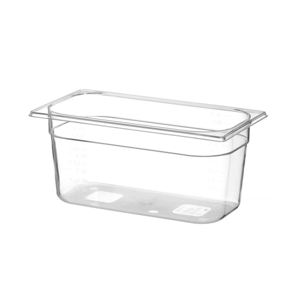 Hendi Gastronorm-Behälter 1/3, Profi Line, GN 1/3, 5,7L, Transparent, 325x176x(H)150mm 1 Hendi Gastronorm-Behälter 1/3, Profi Line, GN 1/3, 5,7L, Transparent, 325x176x(H)150mm