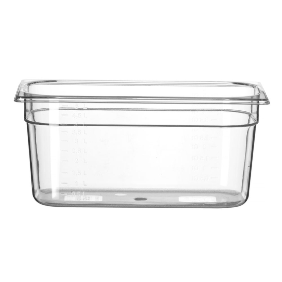 Hendi Gastronorm-Behälter 1/3, Profi Line, GN 1/3, 5,7L, Transparent, 325x176x(H)150mm Hendi Gastronorm-Behälter 1/3, Profi Line, GN 1/3, 5,7L, Transparent, 325x176x(H)150mm