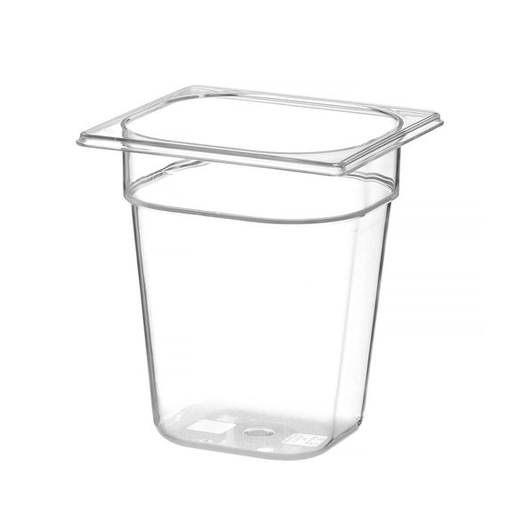 Hendi Gastronorm-Behälter 1/6, Profi Line, GN 1/6, 3,4L, Transparent, 176x162x(H)200mm 1 Hendi Gastronorm-Behälter 1/6, Profi Line, GN 1/6, 3,4L, Transparent, 176x162x(H)200mm
