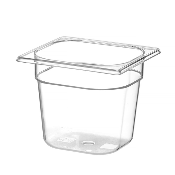 Hendi Gastronorm-Behälter 1/6, Profi Line, GN 1/6, 2,4L, Transparent, 176x162x(H)150mm 1 Hendi Gastronorm-Behälter 1/6, Profi Line, GN 1/6, 2,4L, Transparent, 176x162x(H)150mm