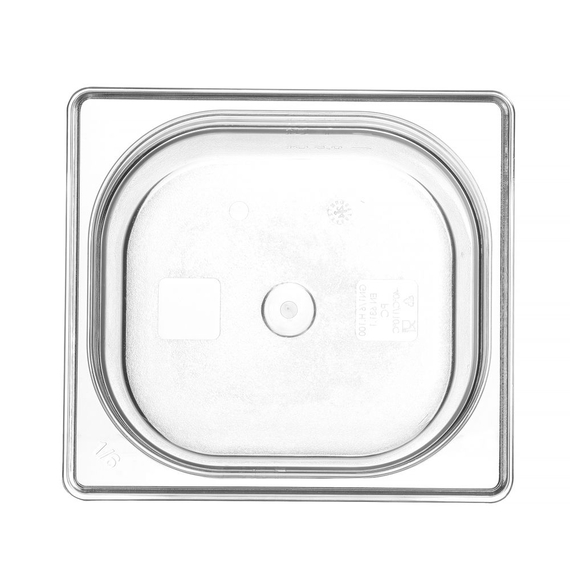 Hendi Gastronorm-Behälter 1/6, Profi Line, GN 1/6, 1,6L, Transparent, 176x162x(H)100mm 2 Hendi Gastronorm-Behälter 1/6, Profi Line, GN 1/6, 1,6L, Transparent, 176x162x(H)100mm