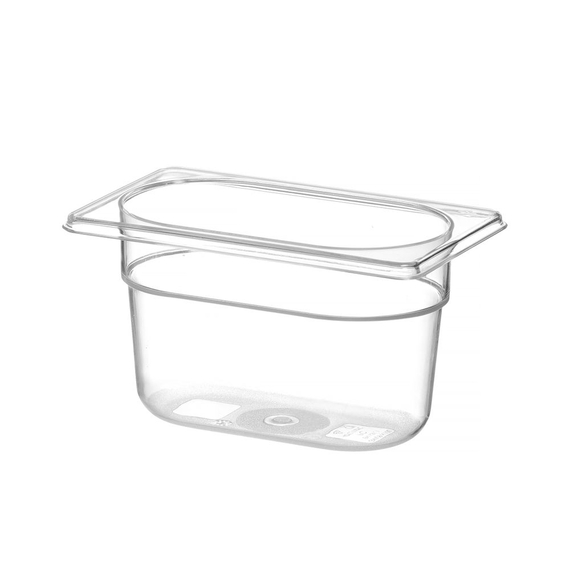 Hendi Gastronorm-Behälter 1/9, Profi Line, GN 1/9, 1L, Transparent, 176x108x(H)100mm 1 Hendi Gastronorm-Behälter 1/9, Profi Line, GN 1/9, 1L, Transparent, 176x108x(H)100mm