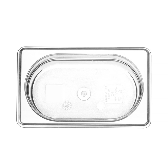 Hendi Gastronorm-Behälter 1/9, Profi Line, GN 1/9, 0,6L, Transparent, 176x108x(H)65mm 2 Hendi Gastronorm-Behälter 1/9, Profi Line, GN 1/9, 0,6L, Transparent, 176x108x(H)65mm