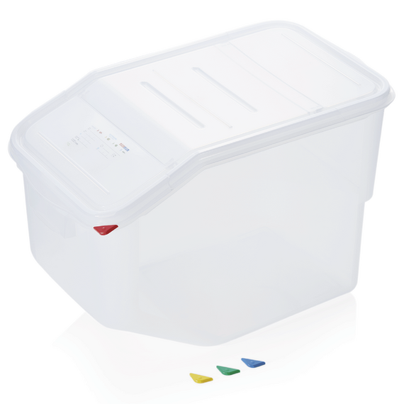 Was Germany HACCP Lebensmittelbehälter, 50 ltr., 56 x 34 cm, Polypropylen Was Germany HACCP Lebensmittelbehälter, 50 ltr., 56 x 34 cm, Polypropylen