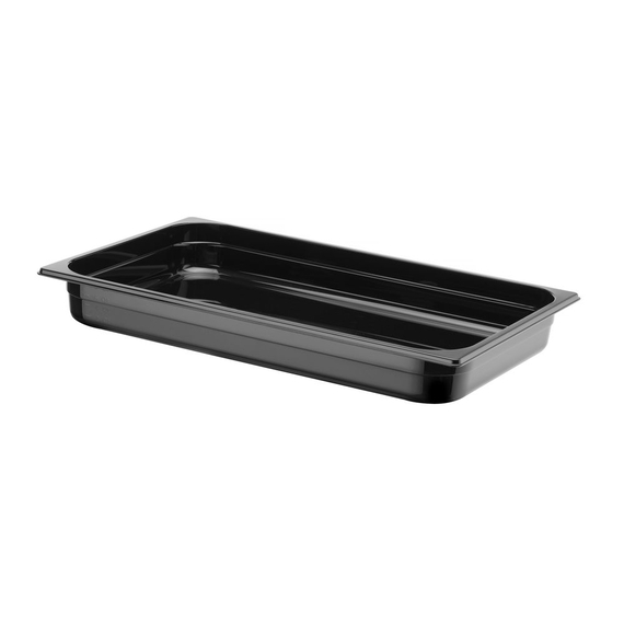 Hendi Gastronorm-Behälter 1/1, Profi Line, GN 1/1, 9L, Schwarz, 530x325x(H)65mm 1 Hendi Gastronorm-Behälter 1/1, Profi Line, GN 1/1, 9L, Schwarz, 530x325x(H)65mm
