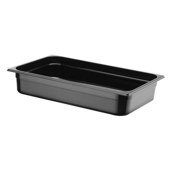 Hendi Gastronorm-Behälter 1/1, Profi Line, GN 1/1, 14L, Schwarz, 530x325x(H)100mm 1 Hendi Gastronorm-Behälter 1/1, Profi Line, GN 1/1, 14L, Schwarz, 530x325x(H)100mm