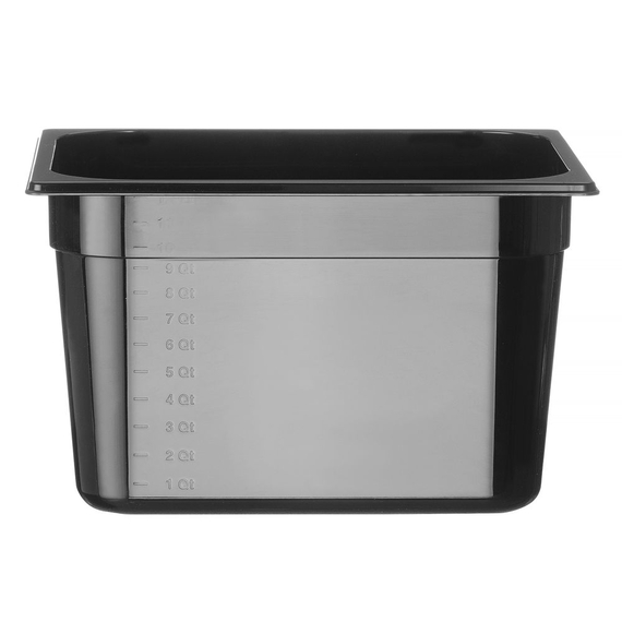 Hendi Gastronorm-Behälter 1/2, Profi Line, 12,5L, Schwarz, 325x265x(H)200mm Hendi Gastronorm-Behälter 1/2, Profi Line, 12,5L, Schwarz, 325x265x(H)200mm