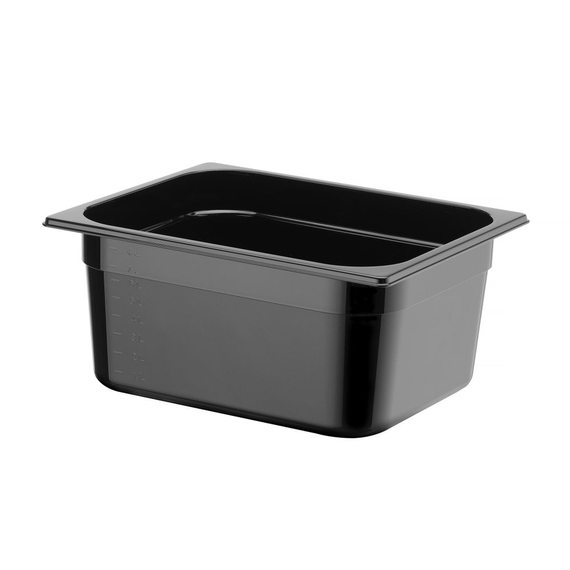 Hendi Gastronorm-Behälter 1/2, Profi Line, GN 1/2, 9,5L, Schwarz, 325x265x(H)150mm 1 Hendi Gastronorm-Behälter 1/2, Profi Line, GN 1/2, 9,5L, Schwarz, 325x265x(H)150mm