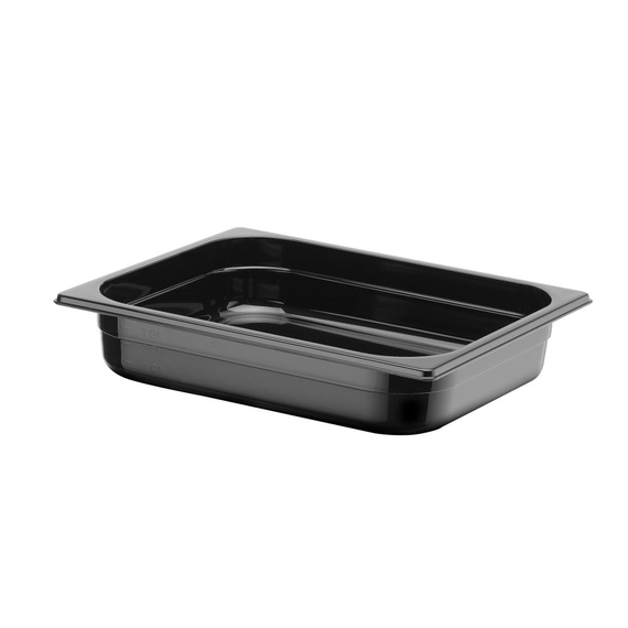 Hendi Gastronorm-Behälter 1/2, Profi Line, GN 1/2, 4L, Schwarz, 325x265x(H)65mm 1 Hendi Gastronorm-Behälter 1/2, Profi Line, GN 1/2, 4L, Schwarz, 325x265x(H)65mm