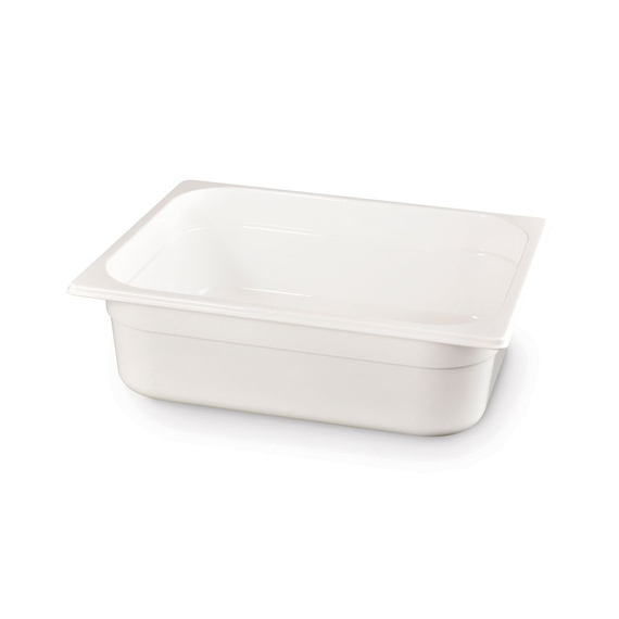 Hendi Gastronorm-Behälter 1/2, GN 1/2, 6,5L, Weiß, 325x265x(H)100mm Hendi Gastronorm-Behälter 1/2, GN 1/2, 6,5L, Weiß, 325x265x(H)100mm
