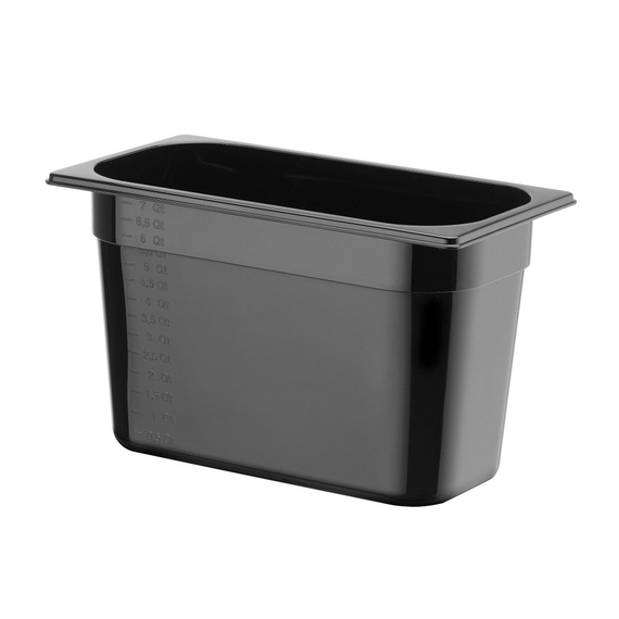 Hendi Gastronorm-Behälter 1/3, Profi Line, GN 1/3, 7,8L, Schwarz, 325x176x(H)200mm 1 Hendi Gastronorm-Behälter 1/3, Profi Line, GN 1/3, 7,8L, Schwarz, 325x176x(H)200mm