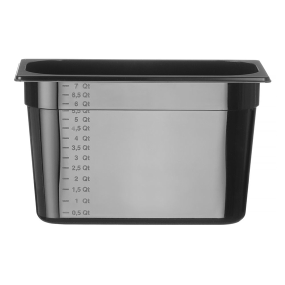 Hendi Gastronorm-Behälter 1/3, Profi Line, GN 1/3, 7,8L, Schwarz, 325x176x(H)200mm Hendi Gastronorm-Behälter 1/3, Profi Line, GN 1/3, 7,8L, Schwarz, 325x176x(H)200mm