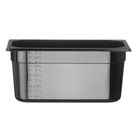 Hendi Gastronorm-Behälter 1/3, Profi Line, GN 1/3, 5,7L, Schwarz, 325x176x(H)150mm Hendi Gastronorm-Behälter 1/3, Profi Line, GN 1/3, 5,7L, Schwarz, 325x176x(H)150mm