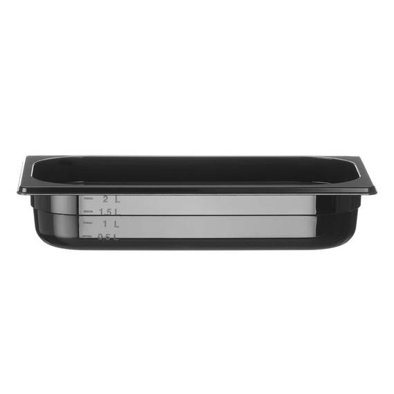 Hendi Gastronorm-Behälter 1/3, Profi Line, GN 1/3, 2,5L, Schwarz, 325x176x(H)65mm Hendi Gastronorm-Behälter 1/3, Profi Line, GN 1/3, 2,5L, Schwarz, 325x176x(H)65mm