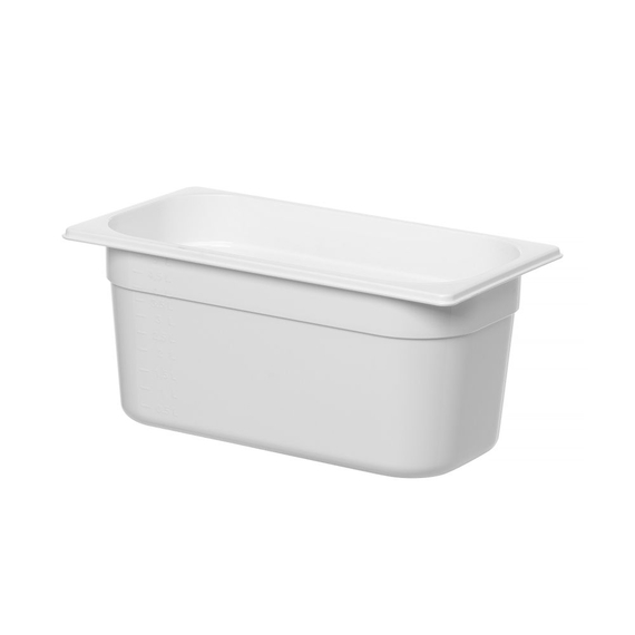 Hendi Gastronorm-Behälter 1/3, GN 1/3, 5,7L, Weiß, 325x176x(H)150mm 1 Hendi Gastronorm-Behälter 1/3, GN 1/3, 5,7L, Weiß, 325x176x(H)150mm