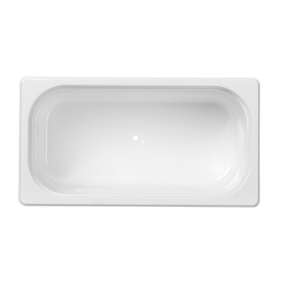 Hendi Gastronorm-Behälter 1/3, GN 1/3, 5,7L, Weiß, 325x176x(H)150mm 2 Hendi Gastronorm-Behälter 1/3, GN 1/3, 5,7L, Weiß, 325x176x(H)150mm