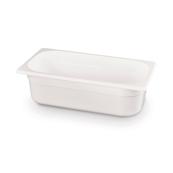 Hendi Gastronorm-Behälter 1/3, GN 1/3, 4L, Weiß, 325x176x(H)100mm Hendi Gastronorm-Behälter 1/3, GN 1/3, 4L, Weiß, 325x176x(H)100mm