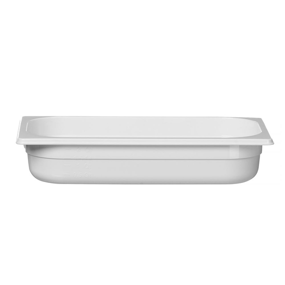 Hendi Gastronorm-Behälter 1/3, GN 1/3, 2,5L, Weiß, 325x176x(H)65mm Hendi Gastronorm-Behälter 1/3, GN 1/3, 2,5L, Weiß, 325x176x(H)65mm