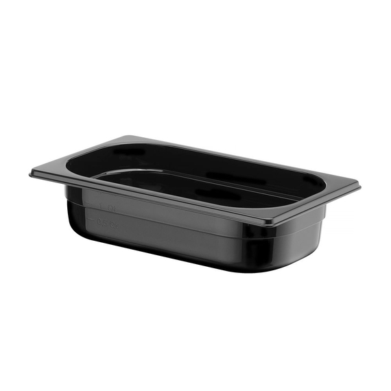 Hendi Gastronorm-Behälter 1/4, Profi Line, GN 1/4, 1,8L, Schwarz, 265x162x(H)65mm 1 Hendi Gastronorm-Behälter 1/4, Profi Line, GN 1/4, 1,8L, Schwarz, 265x162x(H)65mm