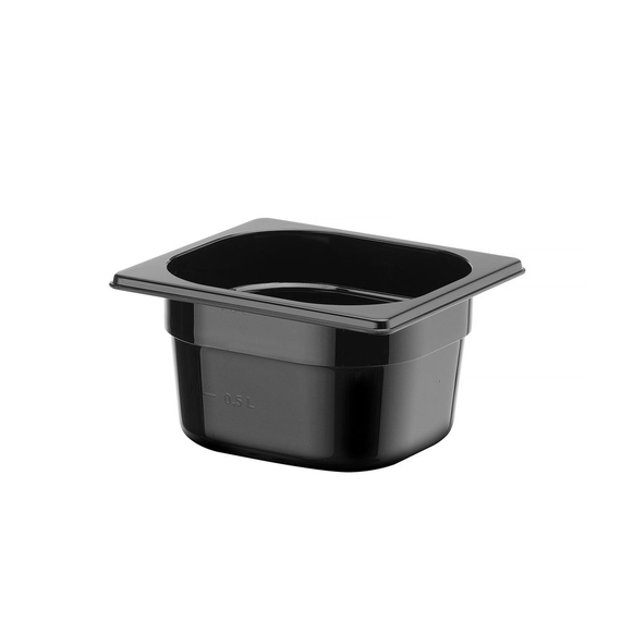 Hendi Gastronorm-Behälter 1/6, Profi Line, GN 1/6, 1,6L, Schwarz, 176x162x(H)100mm 1 Hendi Gastronorm-Behälter 1/6, Profi Line, GN 1/6, 1,6L, Schwarz, 176x162x(H)100mm