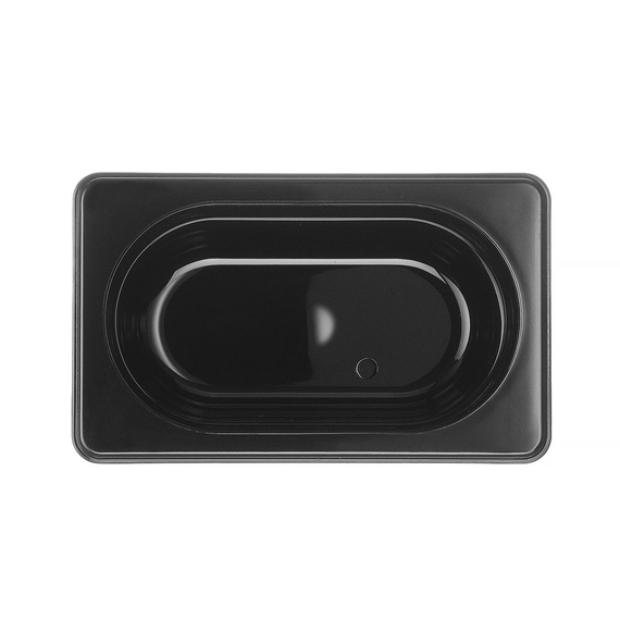 Hendi Gastronorm-Behälter 1/9, GN 1/9, 1L, Schwarz, 176x108x(H)100mm 2 Hendi Gastronorm-Behälter 1/9, GN 1/9, 1L, Schwarz, 176x108x(H)100mm