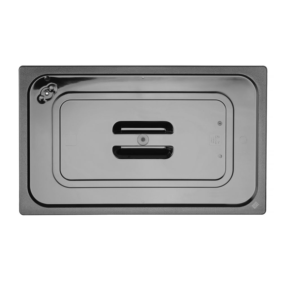 Hendi Gastronorm-Deckel, GN 1/1, Schwarz, 530x325mm 1 Hendi Gastronorm-Deckel, GN 1/1, Schwarz, 530x325mm