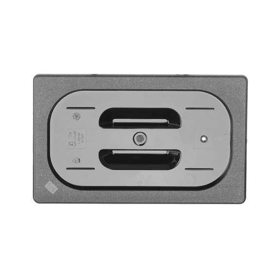Hendi Gastronorm-Deckel, GN 1/4, Schwarz, 265x162mm 1 Hendi Gastronorm-Deckel, GN 1/4, Schwarz, 265x162mm