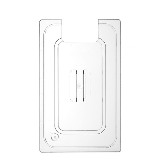 Hendi Gastronorm-Deckel mit Sous-Vide-Stab-Aussparung, GN 1/1, Transparent, 530x325mm Hendi Gastronorm-Deckel mit Sous-Vide-Stab-Aussparung, GN 1/1, Transparent, 530x325mm