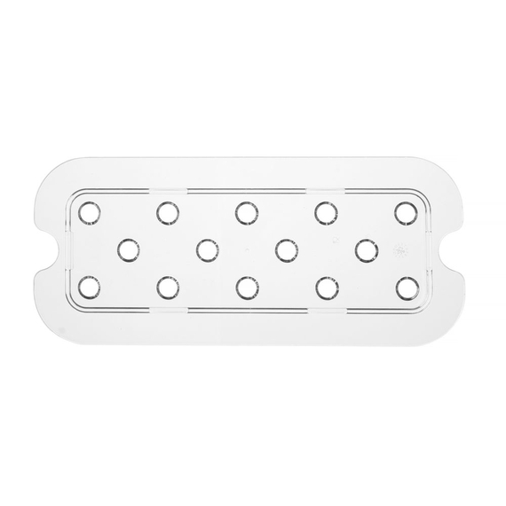 Hendi Perforiertes Abtropfgitter für Gastronorm-Behälter aus Polycarbonat, Profi Line, GN 1/3, Transparent, 266x116mm 1 Hendi Perforiertes Abtropfgitter für Gastronorm-Behälter aus Polycarbonat, Profi Line, GN 1/3, Transparent, 266x116mm