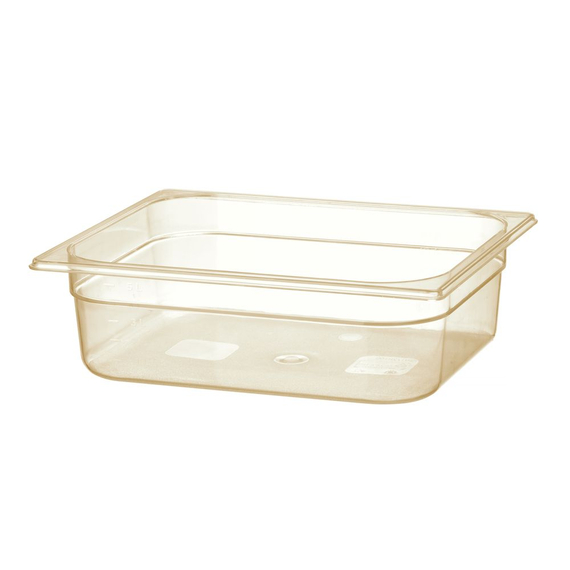 Hendi Gastronorm-Behälter 1/2, hochtemperaturbeständig, GN 1/2, 6,1L, Transparent, 325x265x(H)100mm Hendi Gastronorm-Behälter 1/2, hochtemperaturbeständig, GN 1/2, 6,1L, Transparent, 325x265x(H)100mm