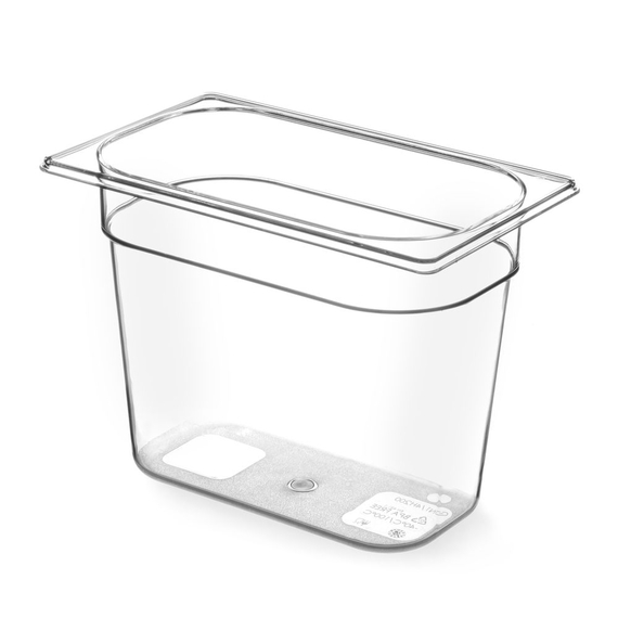 Hendi Gastronorm-Behälter 1/4, GN 1/4, 4L, Transparent, 265x162x(H)150mm Hendi Gastronorm-Behälter 1/4, GN 1/4, 4L, Transparent, 265x162x(H)150mm