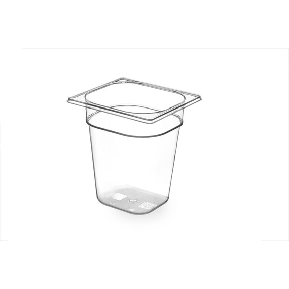 Hendi Gastronorm-Behälter 1/6, GN 1/6, 3,4L, Transparent, 176x162x(H)200mm Hendi Gastronorm-Behälter 1/6, GN 1/6, 3,4L, Transparent, 176x162x(H)200mm