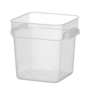 Hendi Lebensmittelbehälter mit Skala, 3,8L, 190x190x(H)180mm