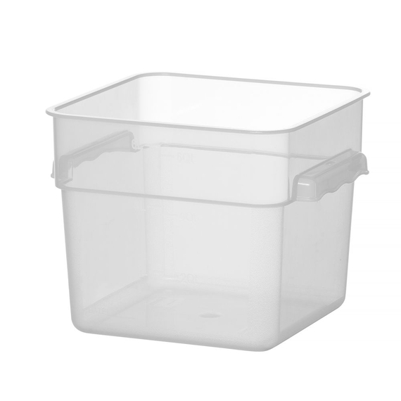 Hendi Lebensmittelbehälter mit Skala, 5,7L, 235x235x(H)180mm Hendi Lebensmittelbehälter mit Skala, 5,7L, 235x235x(H)180mm