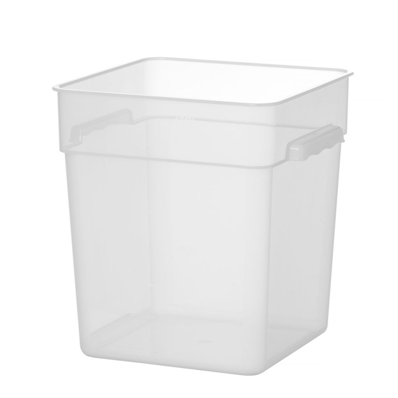 Hendi Lebensmittelbehälter mit Skala, 17,2L, 290x290x(H)320mm Hendi Lebensmittelbehälter mit Skala, 17,2L, 290x290x(H)320mm