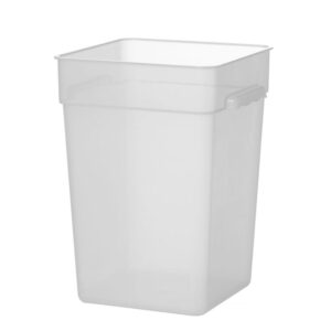 Hendi Lebensmittelbehälter mit Skala, 20,8L, 290x290x(H)400mm