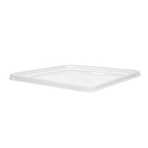 Hendi Deckel für Lebensmittelbehälter, Transparent, 290x290mm