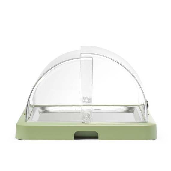 Hendi Rolltop Kühldisplay Duo UNIQ, designed by Robert Bronwasser, Einzel, Grün, 460x355x(H)220mm, Rechteckig 4 Hendi Rolltop Kühldisplay Duo UNIQ, designed by Robert Bronwasser, Einzel, Grün, 460x355x(H)220mm, Rechteckig