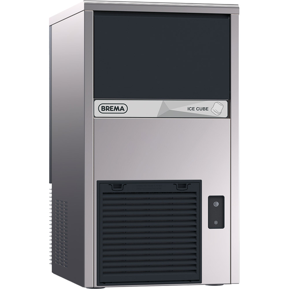 BREMA Eiswürfelbereiter wassergekühlt, 29kg/24h, Abmessung 390 x 460 x 695 mm (BxTxH) 3 BREMA Eiswürfelbereiter wassergekühlt, 29kg/24h, Abmessung 390 x 460 x 695 mm (BxTxH)